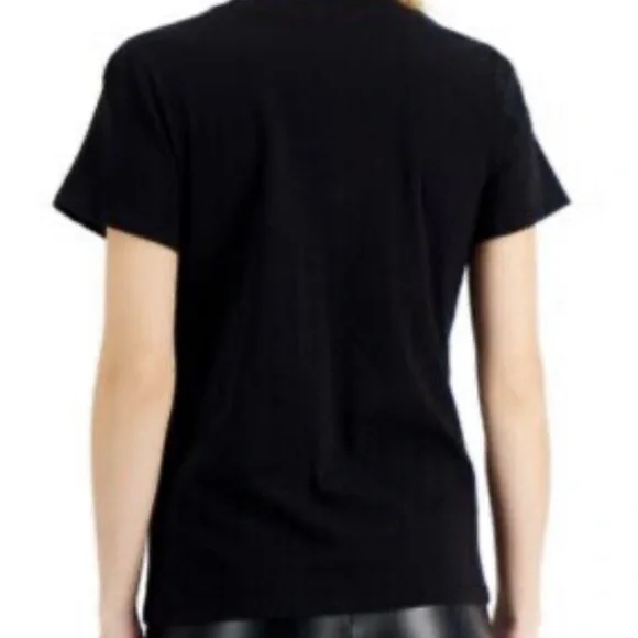 INC International Concepts Black Cotton Love
Graphic-Print T-Shirt Size Large - Picture 3 of 8